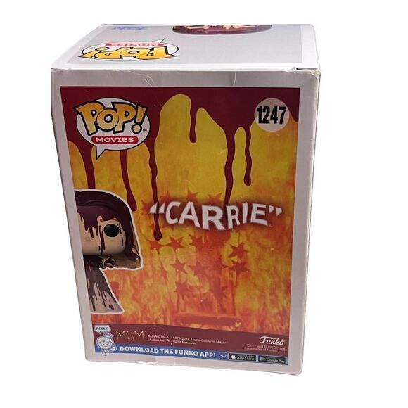 New in Box Funko POP! Movies: Carrie (Telekenesis) 1247 Figurine Collectible - Picture 4 of 7